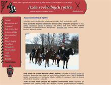 Tablet Screenshot of jezdectvo.cz